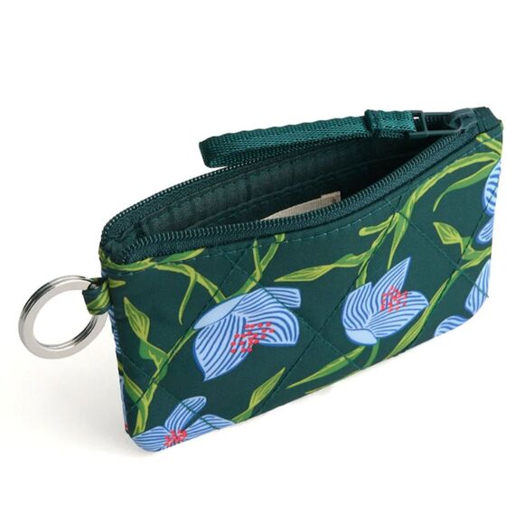 Vera Bradley Accessories - New Vera Bradley Zip ID Case in Ultralight Green Blue E19